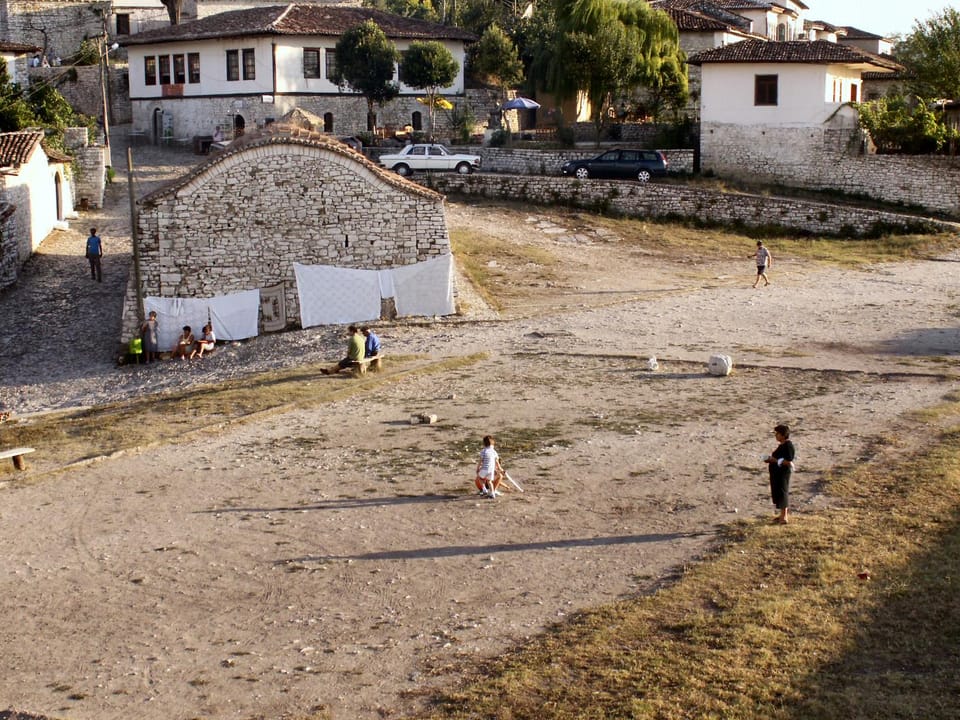 Berat old town, on the Family trip: Authentic Albania