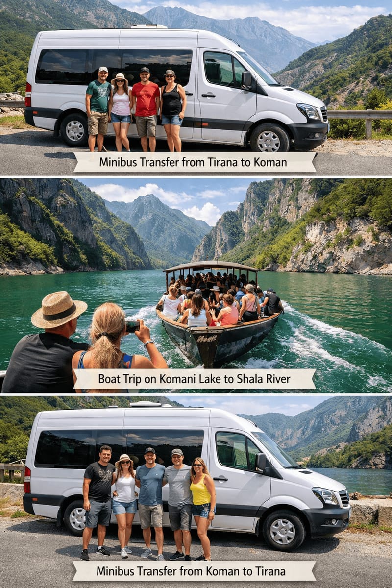 Shala River Day Tour — Komani Lake & Shala River Day Trip
