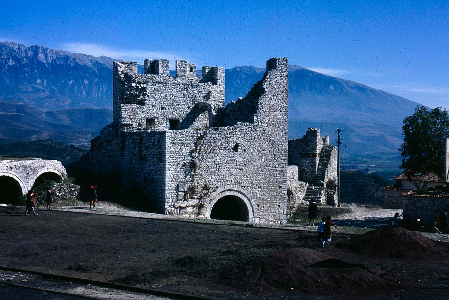Berat castle, on the Berat & Belsh Day Trip