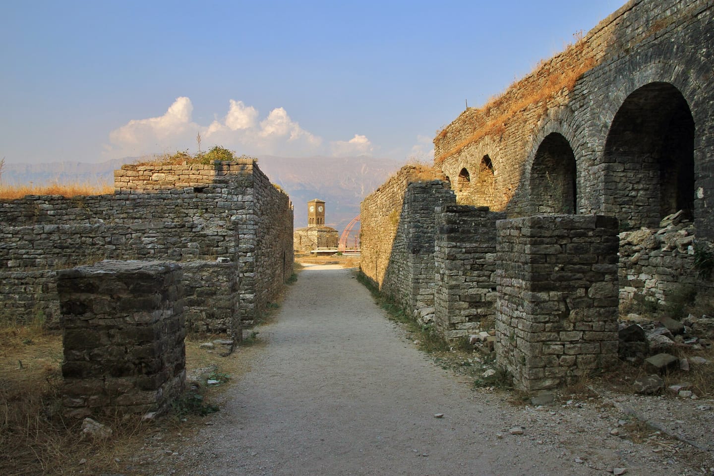 Gjirokastra fortress, on the Gjirokaster UNESCO Day Trip