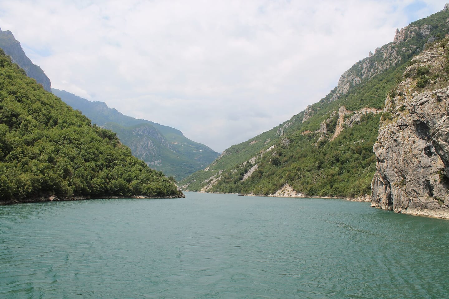 Komani lake boat — Valbona One-Way Trip with Komani Lake Boat