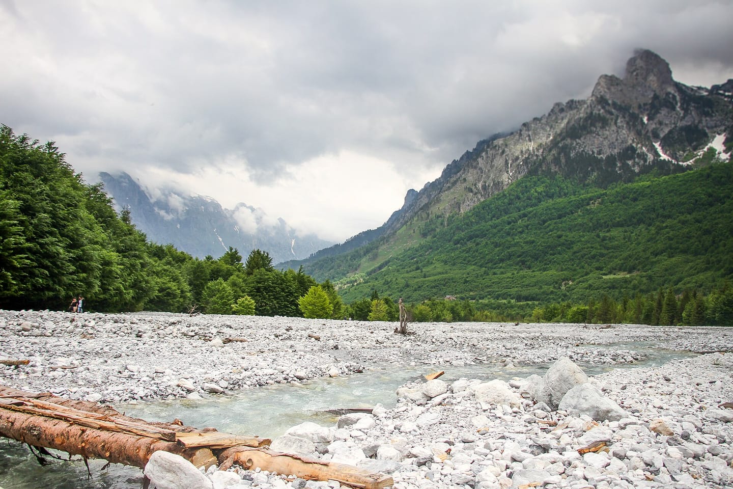 Valbona valley river, on the Valbona One-Way Trip with Komani Lake Boat
