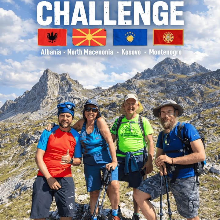 Highest Peaks Challenge: Albania, Montenegro, North Macedonia & Kosovo