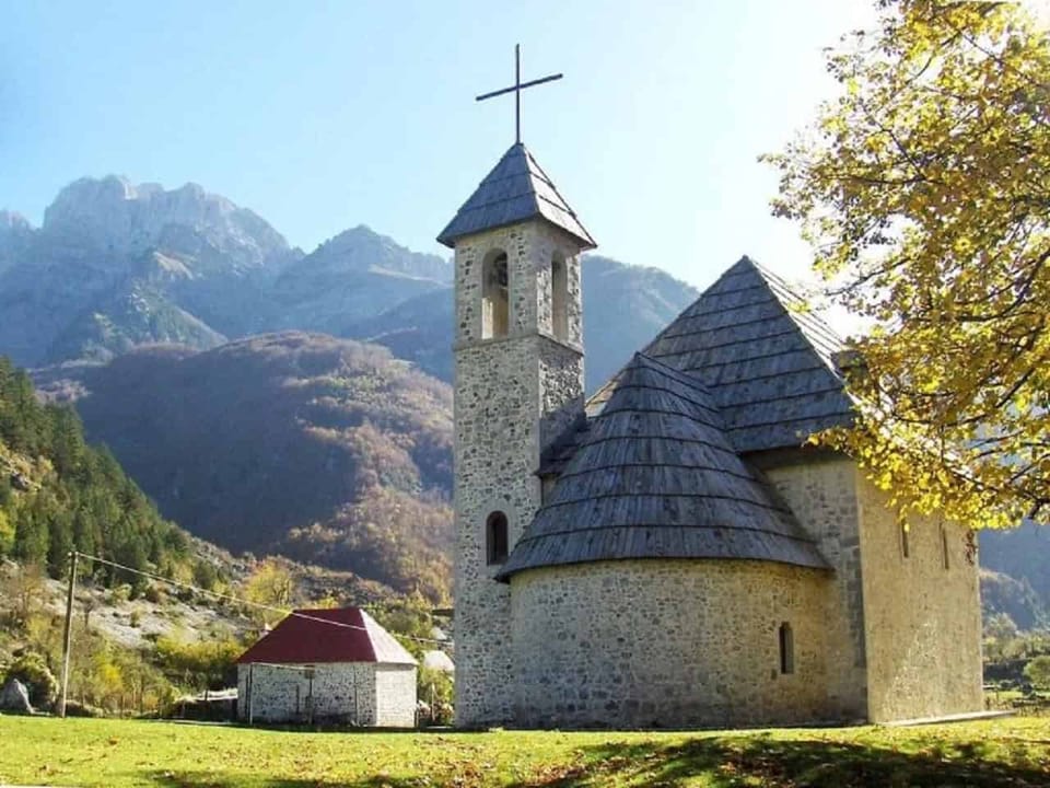 Theth Church Albania jpeg, on the Komani Lake, Valbona & Theth: 3-Day Tour, All Included