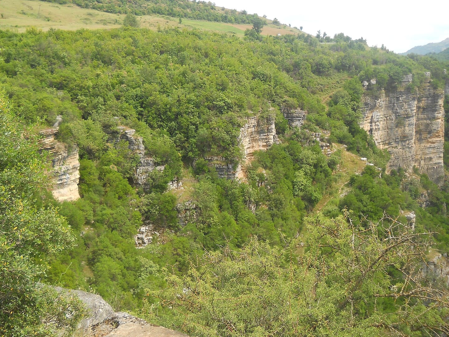 Osumi canyon, on the South Albania Activity Holidays