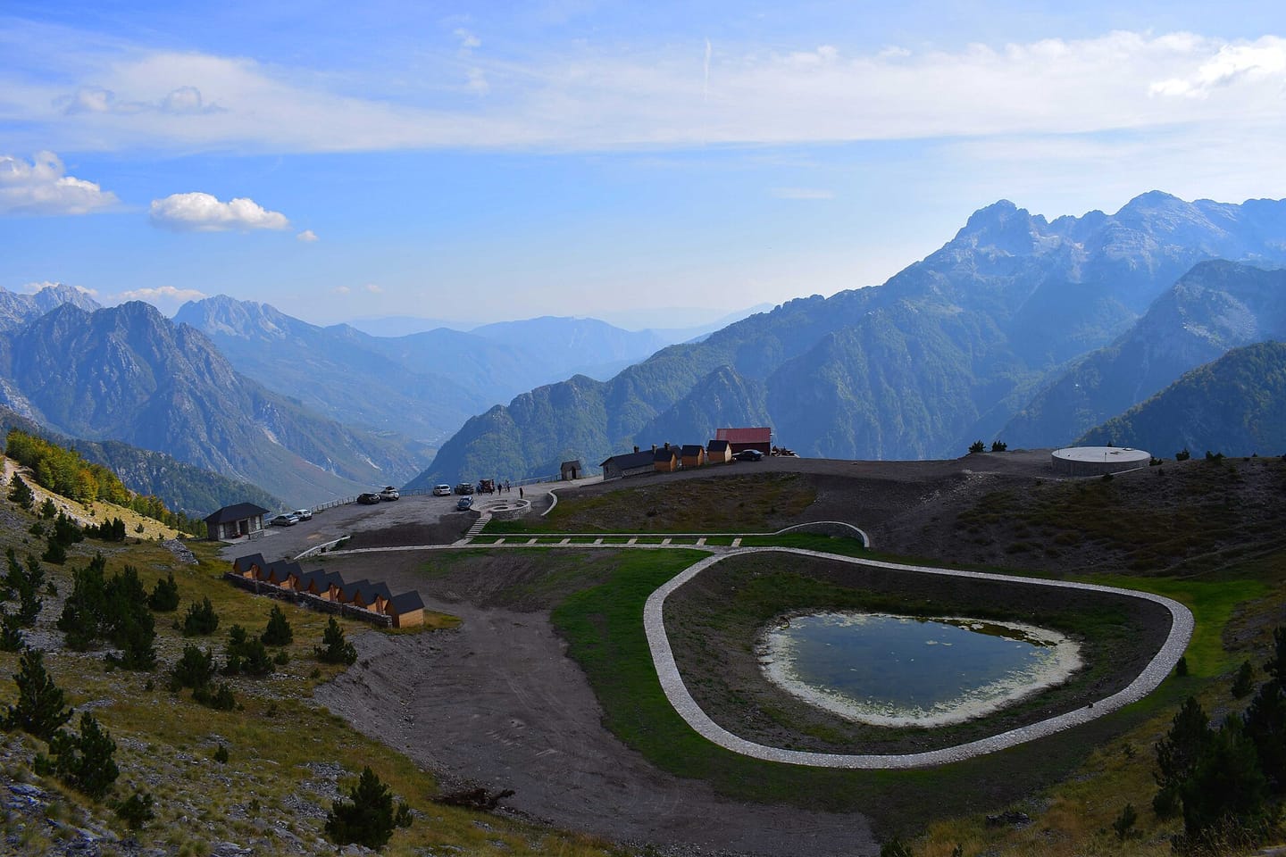 Thore pass Albania, on the Tirana to Theth private transfer