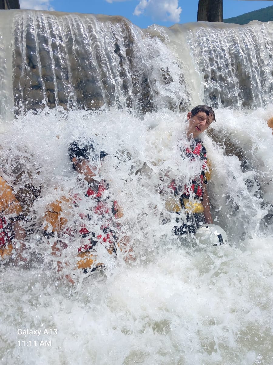 Vjosa River Rafting & Benja Hot Springs Day Trip · from Tirana, Durrës or Golem to Vjosa River & Thermal Springs · photo 14